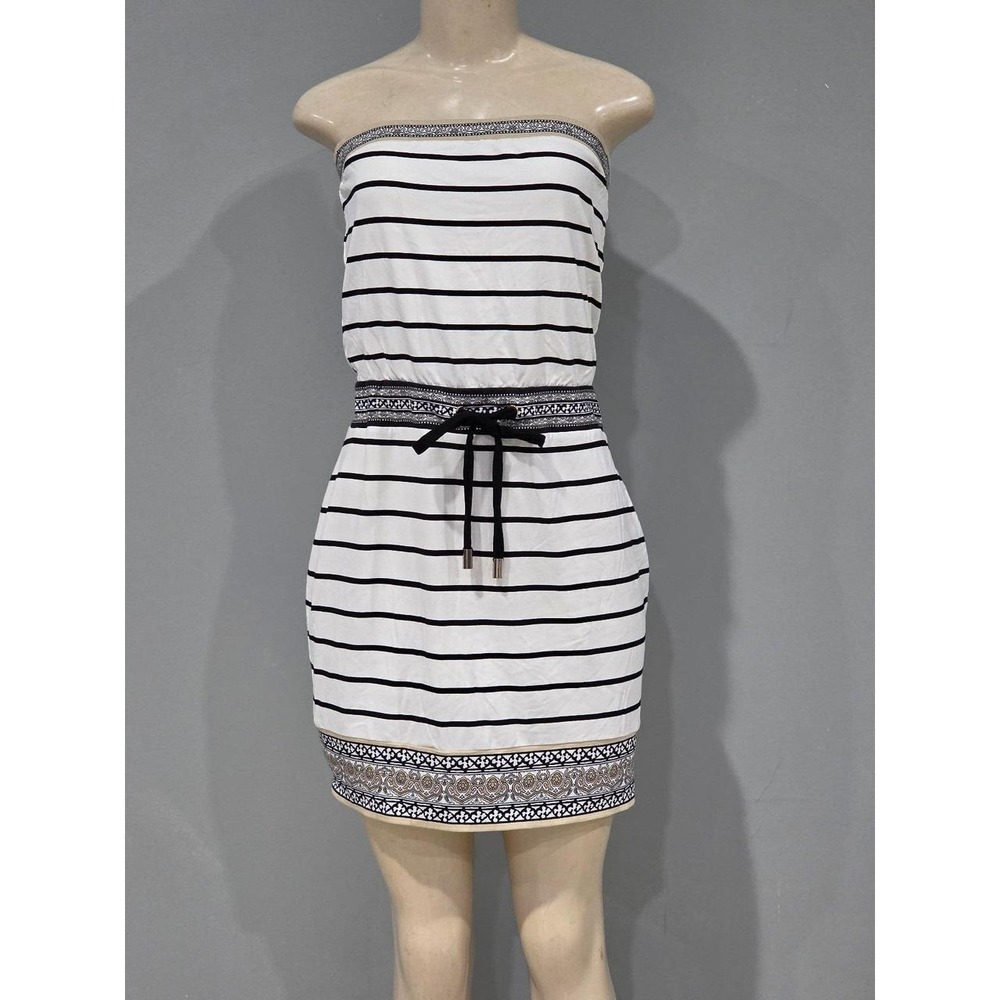 White House black market strapless dress nwt size small